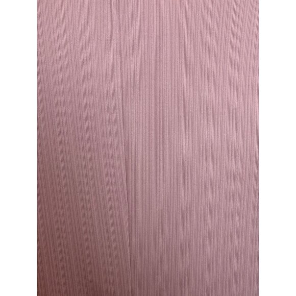 Nine West Long Sleeve Knit Dress Ribbed Twist Front Blush Pink Grape Sz M - Picture 13 of 13